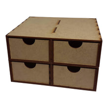 Charger l'image dans la galerie, Système de rangement quatre petits tiroirs