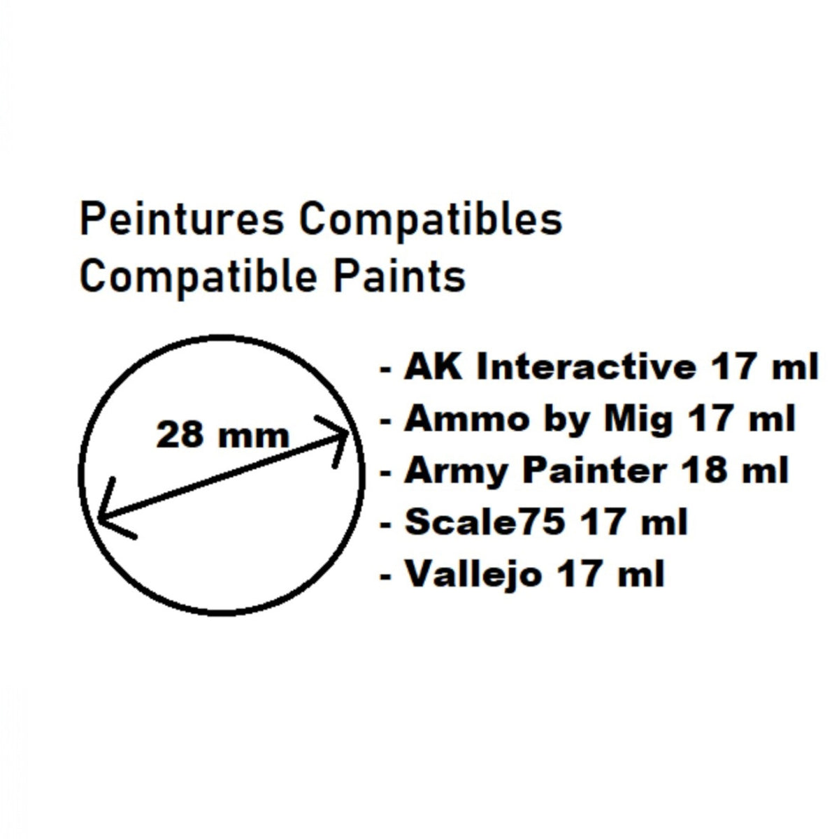 Organiseur Peintures HobbyGlory 52 Pots + 16 Pinceaux - Rangement Bois 4 Tiroirs Pour Warhammer, Vallejo, Army Painter
