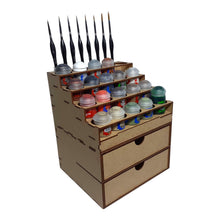 Charger l'image dans la galerie, Rangement peintures Citadel et deux tiroirs longs