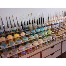 Charger l'image dans la galerie, Bureau complet Citadel 40 pots Vallejo 52 pots 6 tiroirs