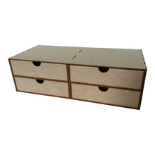 Charger l'image dans la galerie, Système de rangement quatre tiroirs grande taille