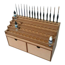 Charger l'image dans la galerie, Grand rangement peintures Vallejo et deux tiroirs profonds