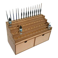 Charger l'image dans la galerie, Grand rangement peintures Vallejo et deux tiroirs profonds