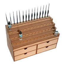 Load image into Gallery viewer, Large Vallejo paints rack and four large drawers