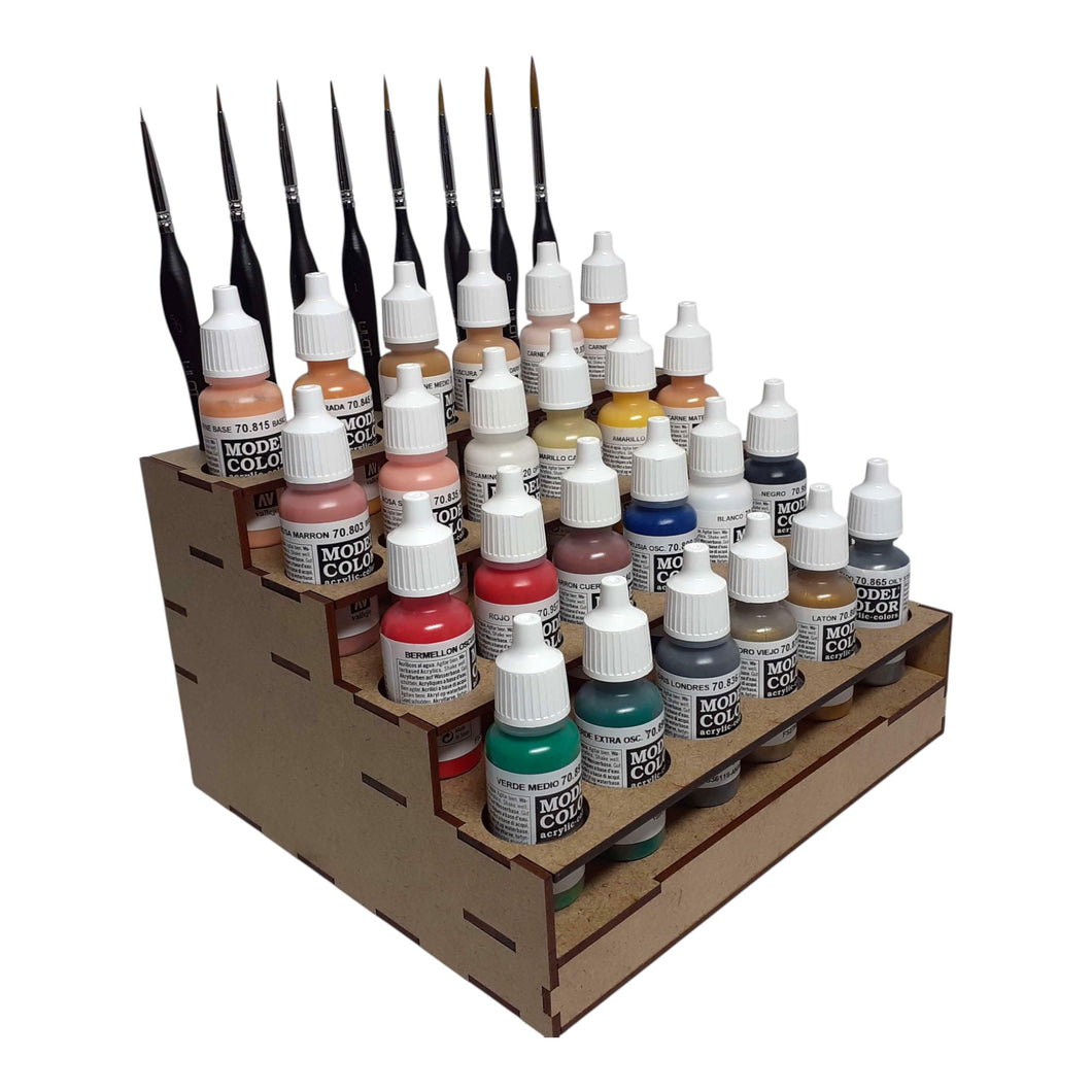 Vallejo paints rack