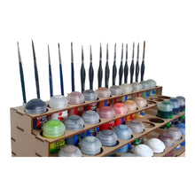 Load image into Gallery viewer, Large Citadel paints rack and four large drawers
