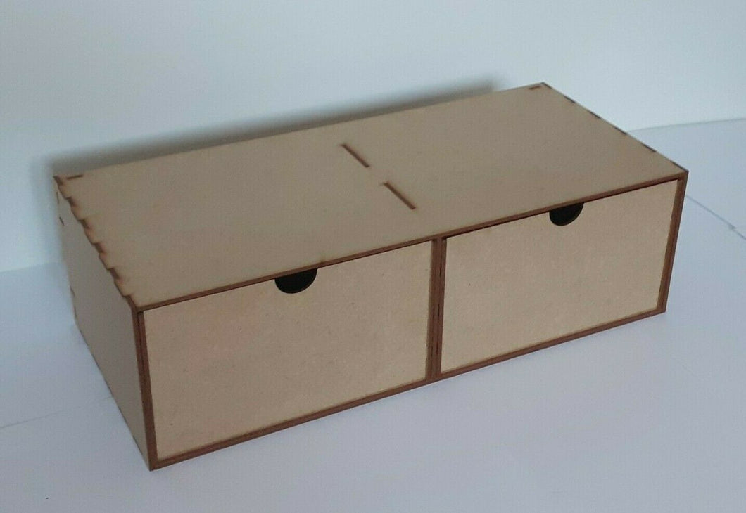 Storage two deep drawers